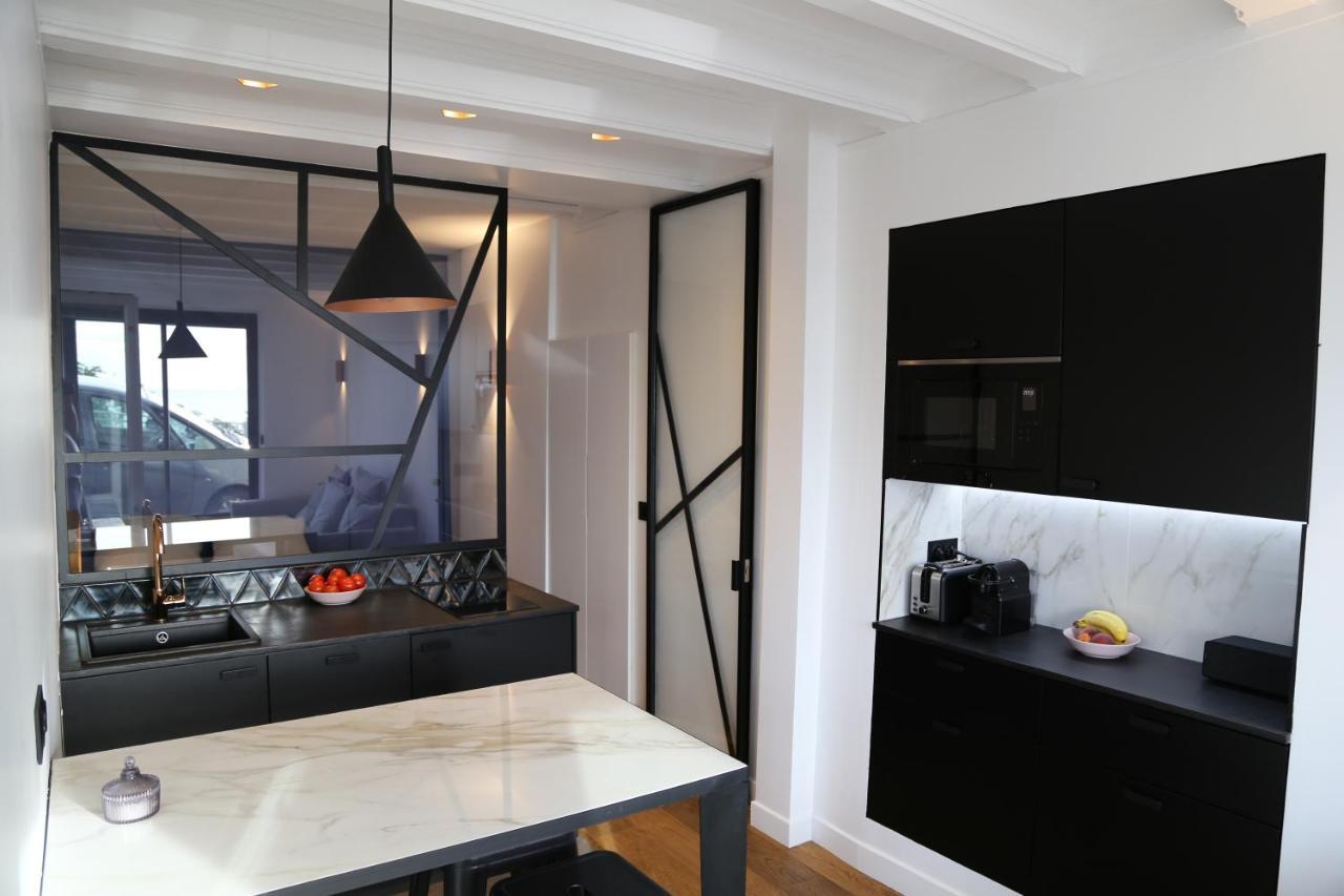 Appartement Face Mer Avec Terrasse Et Parking Trouville-sur-Mer Exterior foto